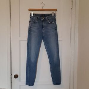 Citizens of Humanity Rocket Crop High Rise Skinny Size 24
